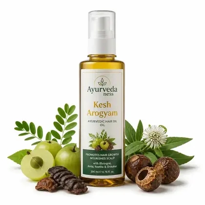 Kesh Arogyam Hair Oil – Ayurveda Ness